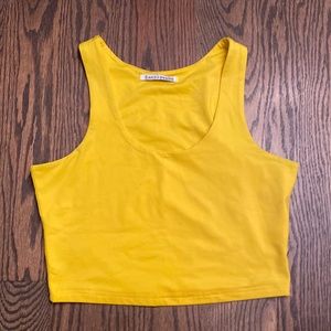 Yellow Tank Top